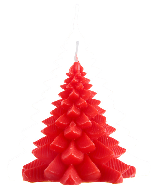 FETESETOCCASIONS-NOEL-DECORATIONDETABLE-BOUGIES-SAPIN-ROUGE