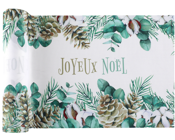FETESETOCCASIONS-NOEL-DECORATIONDETABLE-CHEMINDETABLE-COTON