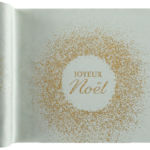 FETESETOCCASIONS-NOEL-DECORATIONDETABLE-CHEMINDETABLE-SCINTILLANT