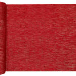 FETESETOCCASIONS-NOEL-DECORATIONDETABLE-CHEMINDETABLE-SCINTILLANT-ROUGE