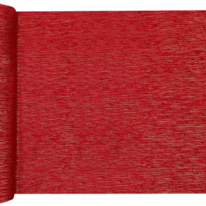 FETESETOCCASIONS-NOEL-DECORATIONDETABLE-CHEMINDETABLE-SCINTILLANT-ROUGE