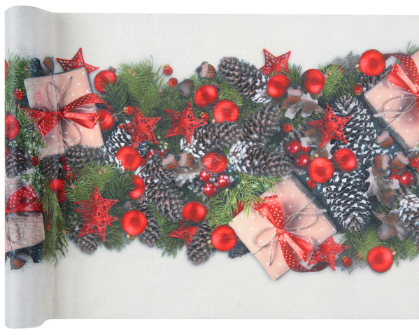 FETESETOCCASIONS-NOEL-DECORATIONDETABLE-CHEMINDETABLE-TRADITIONNEL