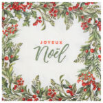 FETESETOCCASIONS-NOEL-DECORATIONDETABLE-SERVIETTES-HOUX