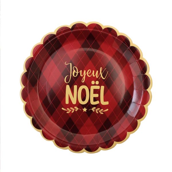 FETESETOCCASIONS-NOEL-VAISSELLES-ASSIETTES-CARTONS-JOYEUXNOEL