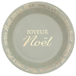 FETESETOCCASIONS-NOEL-VAISSELLES-ASSIETTES-SAUGE-JOYEUXNOEL