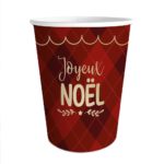 FETESETOCCASIONS-NOEL-VAISSELLES-GOBELETS-CARTONS-JOYEUXNOEL