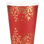 FETESETOCCASIONS-NOEL-VAISSELLES-GOBELETS-FEUILLESDHIVER-ROUGE