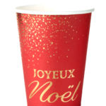 FETESETOCCASIONS-NOEL-VAISSELLES-GOBELETS-ROUGE-JOYEUXNOEL