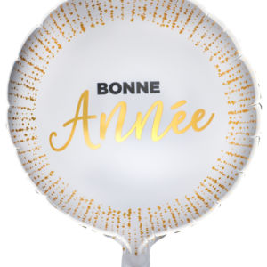 FETESETOCCASIONS-NOUVELAN-BALLONSALU-BONNEANNEE-45CM