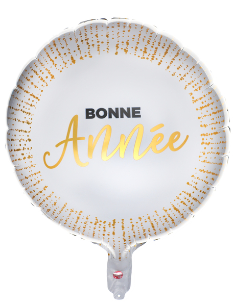 FETESETOCCASIONS-NOUVELAN-BALLONSALU-BONNEANNEE-45CM