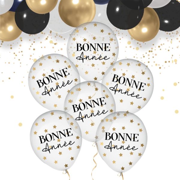 FETESETOCCASIONS-NOUVELAN-DECORATION-6BALLONS-CONFETTIS
