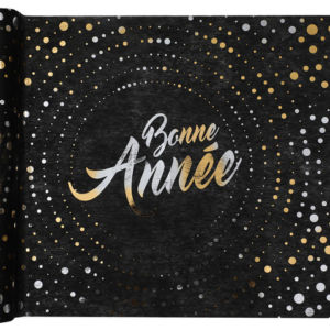 FETESETOCCASIONS-NOUVELAN-DECORATIONDETABLE-CHEMINDETABLE-REVEILLON-OR