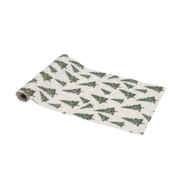 chemin-de-table-effet-jute-sapins-enneiges-et-flocons-28cm-x-3m