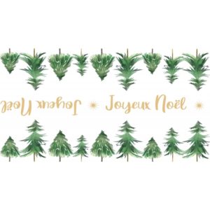 chemin-de-table-romance-mes-beaux-sapins-joyeux-noel-paillette-or-30cm-x-5m