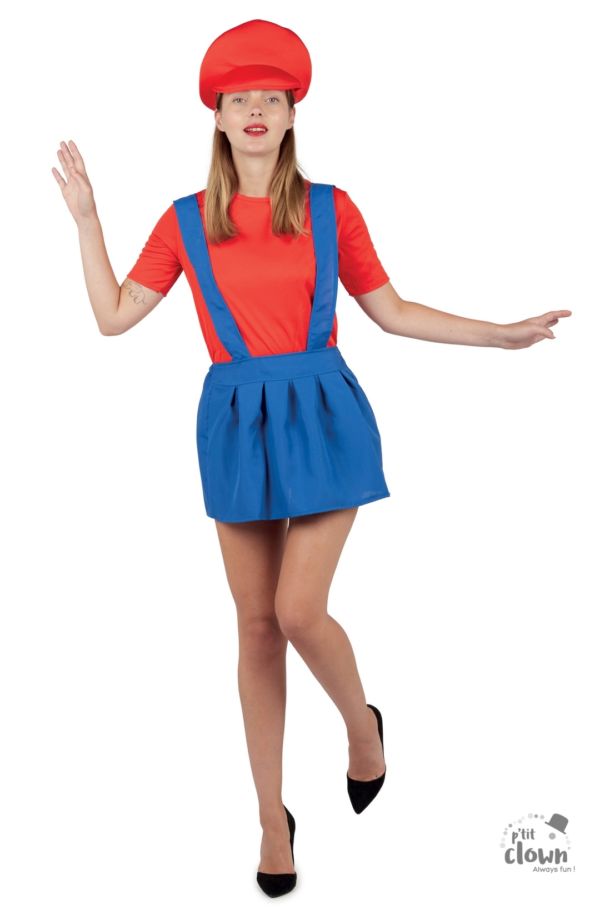 DEGUISEMENTS-ADULTE-PLOMBIER-FEMME-ROUGEETBLEU