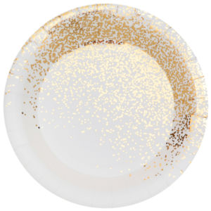 FETESETOCCASIONS-NOEL-DECORATIONDETABLE-ASSIETTES-CONFETTIS
