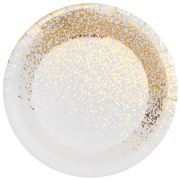 FETESETOCCASIONS-NOEL-DECORATIONDETABLE-ASSIETTES-CONFETTIS