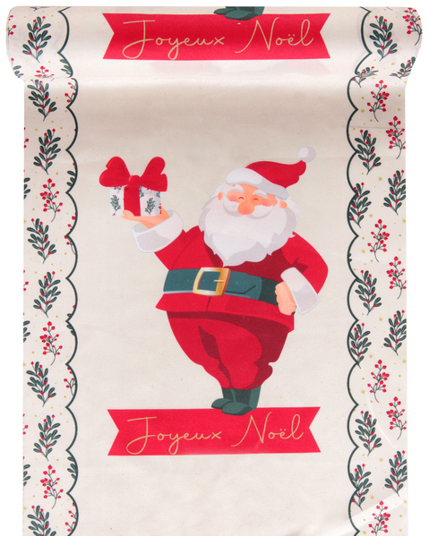 FETESETOCCASIONS-NOEL-DECORATIONDETABLE-CHEMINDETABLE-HOUXDENOEL