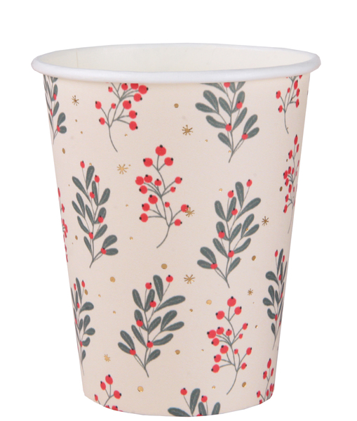 FETESETOCCASIONS-NOEL-DECORATIONDETABLE-GOBELETS-HOUXDENOEL