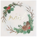 FETESETOCCASIONS-NOEL-DECORATIONDETABLE-SERVIETTES-SOUSBOIS