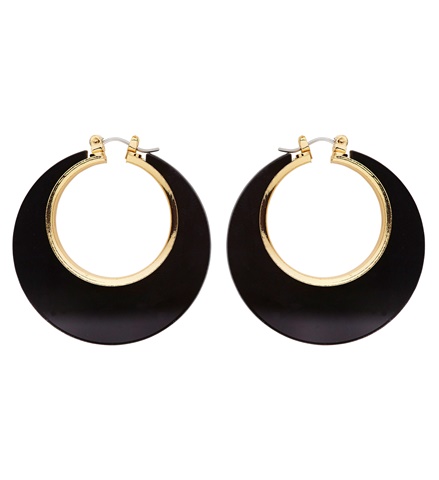 ACCESSOIRESDEFETES-ACCESSOIRESANNEES80-BOUCLESDOREILLESNOIRESETOR