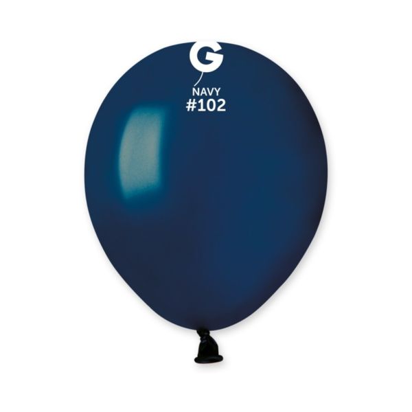 BALLONS-BALLONSLATEX-BALLONSCOULEURSUNIS-BALLONSSTANDARD13CM-50BALLONS-BLEUMARINE