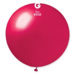 BALLONS-BALLONSLATEX-BALLONSXXL-80CM-ROUGEMETAL