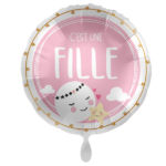 BABYSHOWER-BALLONALUMINIUM-CESTUNEFILLE-ROND