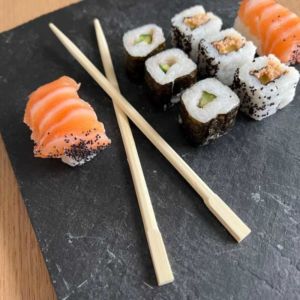 100 paires de baguettes chinoises en bois