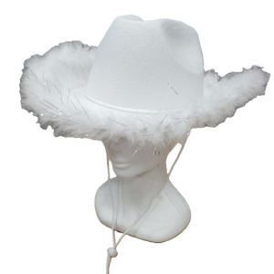 ACCESSOIRESCOWGIRL-CHAPEAUX-BLANC-FILAMENTSARGENT