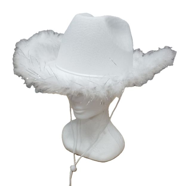 ACCESSOIRESCOWGIRL-CHAPEAUX-BLANC-FILAMENTSARGENT