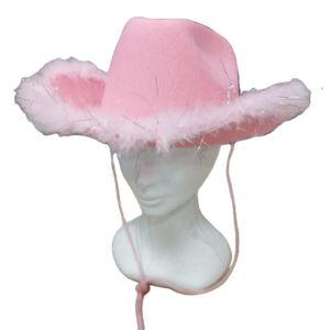 ACCESSOIRESCOWGIRL-CHAPEAUX-ROSE-FILAMENTSARGENT