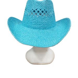 ACCESSOIRESDEFETES-FLUO-CHAPEAU-COWBOY-PAILLE-BLEU