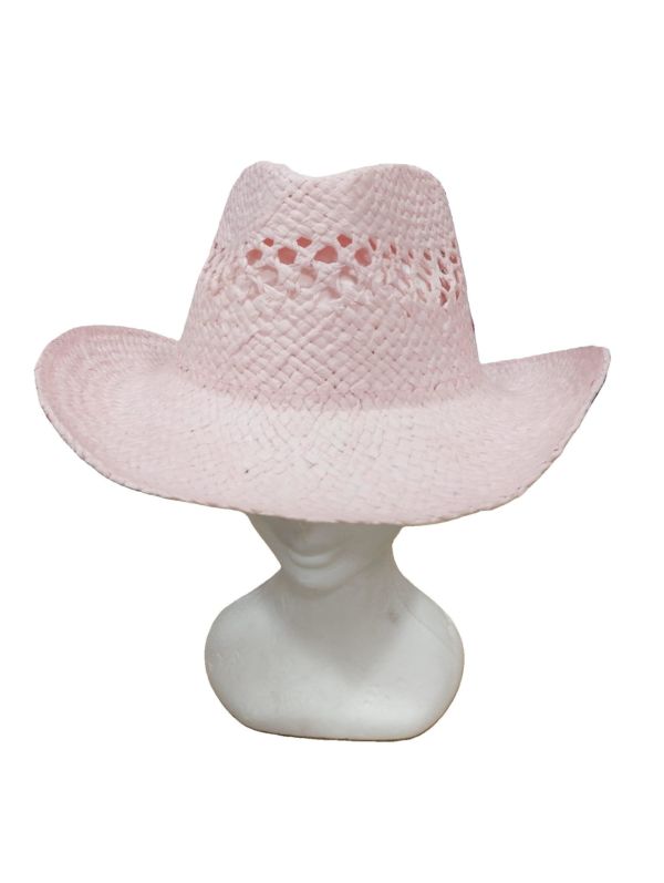 ACCESSOIRESDEFETES-FLUO-CHAPEAU-COWBOY-PAILLE-ROSEPASTEL