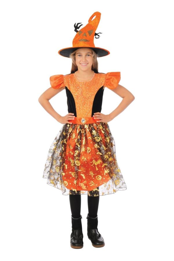 FETESETOCCASIONS-HALLOWEEN-DEGUISEMENT-ENFANT-SORCIERE-CITROUILLE
