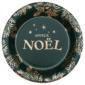 FETESETOCCASIONS-NOEL-ASSIETTES-FEUILLEDOR-VERTE