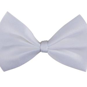 Noeud papillon blanc