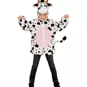 DEGUISEMENT-ENFANT-VESTE-PELUCHE-CAPUCHE-VACHE