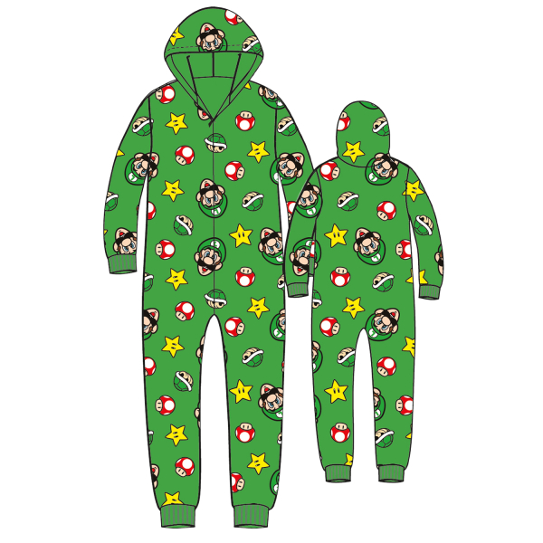 DEGUISEMENT-LICENCE-ENFANTS-ONESIE-LUIGI
