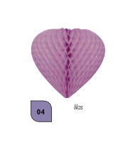 1 COEUR ø 30 cm PAPIER IGNIFUGÉ