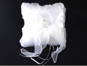 Coussin porte alliances 19x19cm