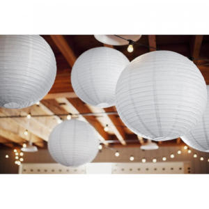 Lanterne blanche Japonaise 20 cm