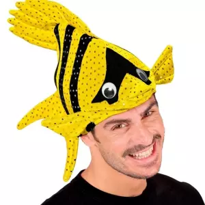 ACCESSOIRESDEFETES-ACCESSOIRESANIMAUX-CHAPEAUX-POISSON-TROPICAL-JAUNE-ADULTE