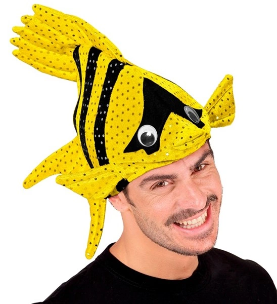 ACCESSOIRESDEFETES-ACCESSOIRESANIMAUX-CHAPEAUX-POISSON-TROPICAL-JAUNE-ADULTE