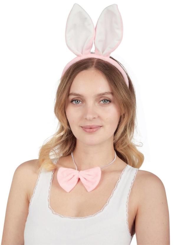 ACCESSOIRESDEFETES-ACCESSOIRESANIMAUX-LAPIN-ROSEETBLANC