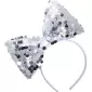 ACCESSOIRESDEFETES-ACCESSOIRESANNES80-SERRETETE-NOEUD-PAILLETTE-ARGENT