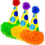 ACCESSOIRESDEFETES-ACCESSOIRESDECLOWN-CHAPEAUX-3COULEURS-ADULTE