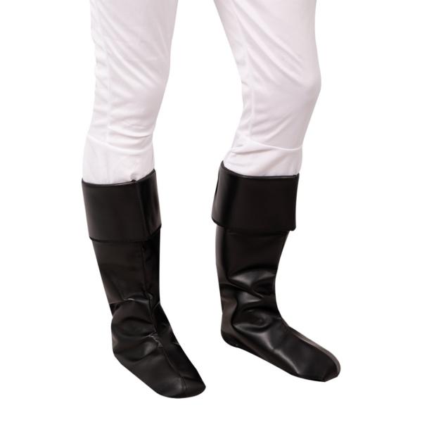 ACCESSOIRESDEFETES-ACCESSOIRESDECOWBOY-SURBOTTES-ADULTE-NOIR-SIMILICUIR