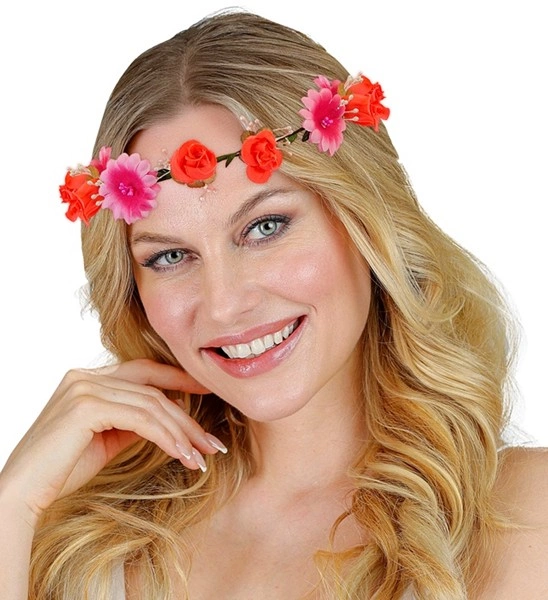 ACCESSOIRESDEFETES-BANDEAU-HIPPIE-ADULTE-ROSE