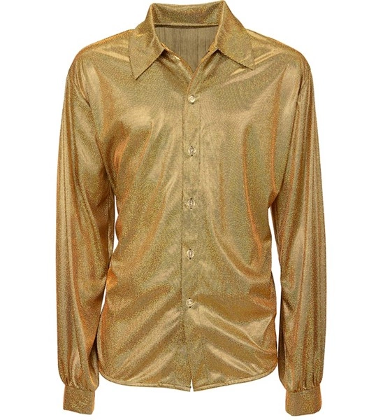 DEGUISEMENT-ADULTE-ANNEES70-CHEMISE-DOREE-HOLOGRAPHIQUE